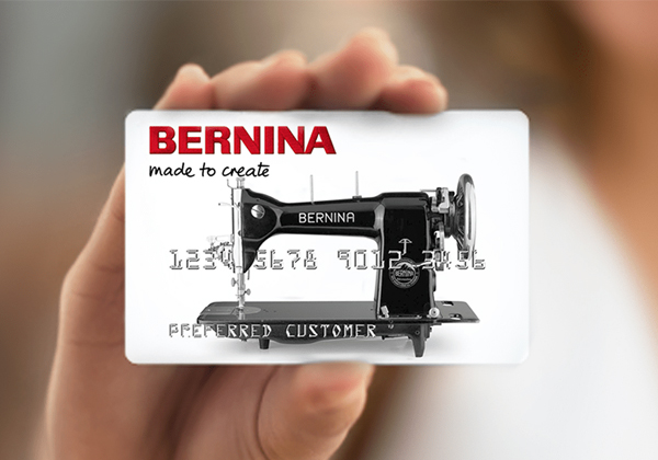 BERNINA Financing Offer Learn More